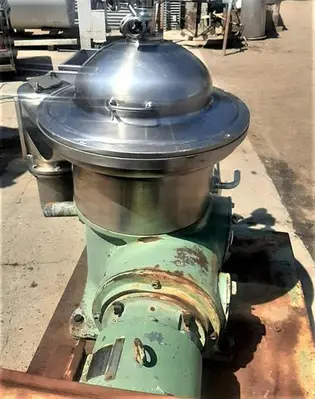 Westfalia SAMR 3036 clarifier centrifuge, 316SS.