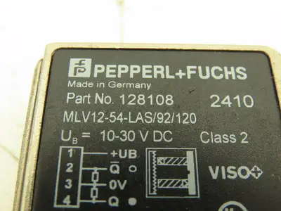 Pepperl+Fuchs MLV12-54-LAS/92/120 Photoelectric Proximity Sensor Retroreflective