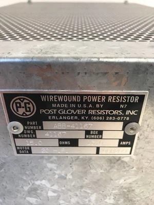 NEW Post Glover ABB-41167