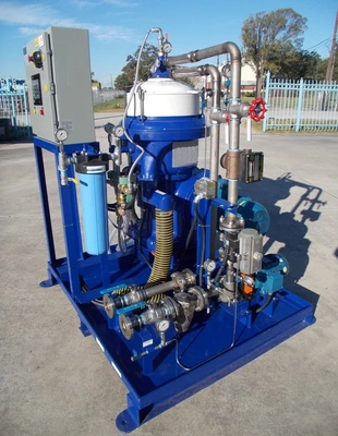 Alfa-Laval MAPX/MOPX 207 SGT-24-60 oil purifier skid, SS.