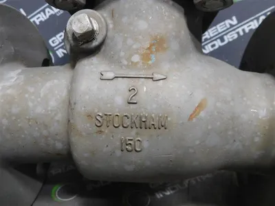 2" Stockham 298-2 Stainless Steel Swing Check Valve Body Class 150 CF8M Used