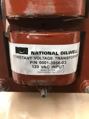 National Oilwell 0001-3956-03 Constant Voltage Transformer 120VAC