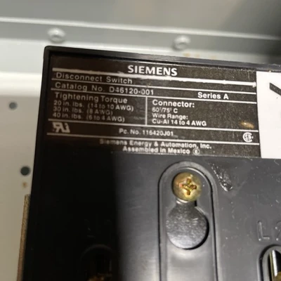 NEW Siemens 17DSB92BA