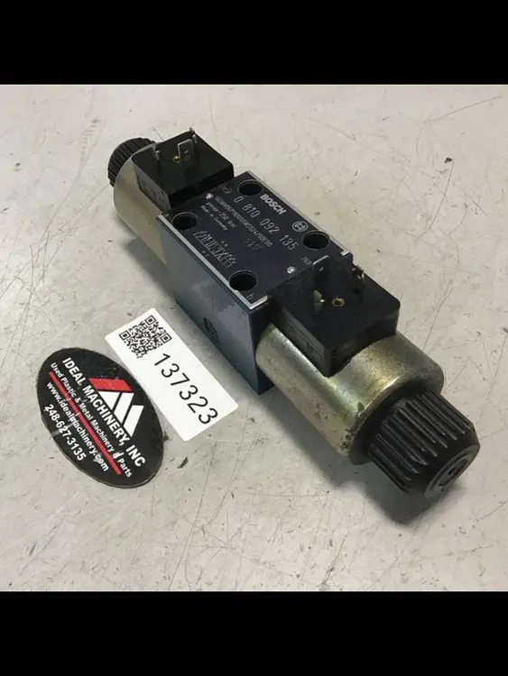 Used BOSCH 0 810 092 135 Valves/Fittings Michigan US | Ideal Machinery #774961