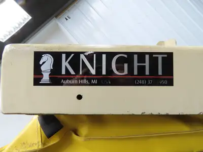 Knight LT3448 Pneumatic Lift Tilt Table Tote Tipper 4000lb 45° Degree 48x34" Top