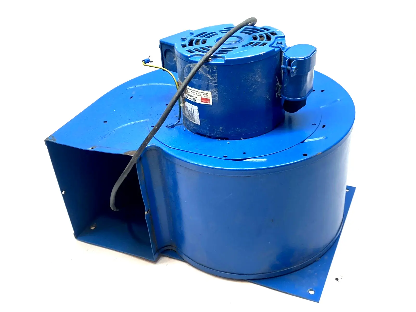 USED DAYTON RECTANGULAR OEM BLOWER 1/2HP 1202 CFM 115/230V 1-PHASE