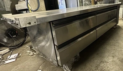 174-0145 Silver King 97” Self Contained Chef Base Cooler