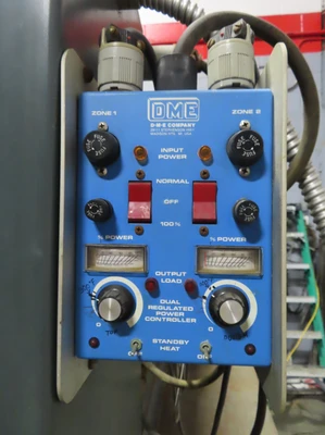 Hydraulic Press, 50 Ton Wabash Four Post Press with Electric Heating Elements