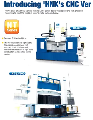 2014 HNK VTC-20/25M CNC Vertical Turning & Boring Centers | Murphy Machinery (2)