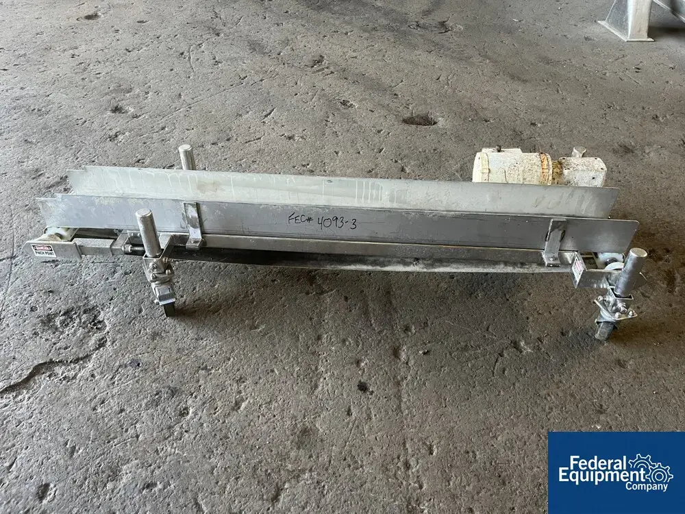 Unknown 7" x 69" Belt Conveyor