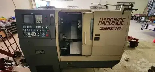 Used 1997 HARDINGE CONQUEST 42 CNC Lathes Arizona US | KD Machinery #203482
