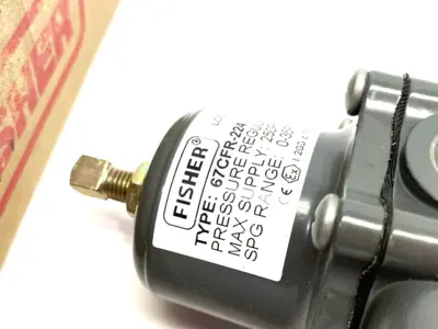 USED EMERSON FISHER INSTRUMENT SUPPLY REGULATOR, COMPACT, SMART BLEED