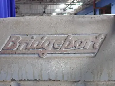 Bridgeport 42" X 9" Vertical Mill