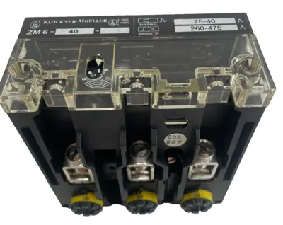 NEW KLOCKNER-MOELLER ZM6-40 TRIP BLOCK ZM640