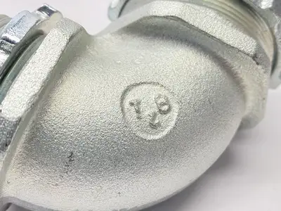 USED THOMAS & BETTS LIQUIDTIGHT CONDUIT FITTING 90 DEGREES 1-1/2"