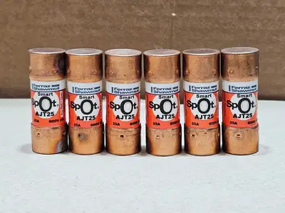 Used FERRAZ SHAWMUT AJT25 Fuses British Columbia CA | Lenmark #1488980