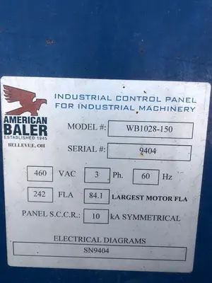 150 HP Two Ram American Baler With Bale Release and Trampler