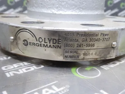 Clyde Bergemann 164045S Poppet Steam Valve Assembly 2-1/2" Silver Surplus