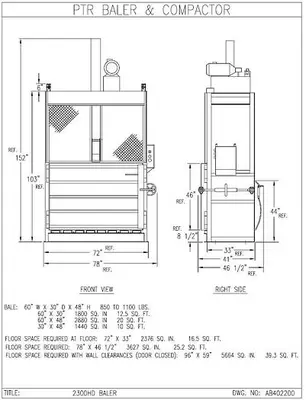 NEW 2026 PTR 2300HD VERTICAL BALER