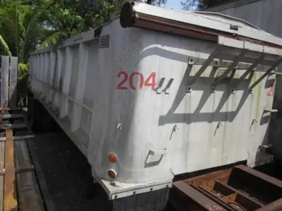 Used EAST 28′ ALUMINUM DUMP TRAILER Dump Trailers Florida US | USA Transequipment #1542569