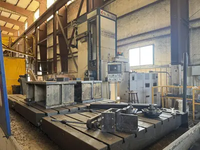 2000 HNK HB-130CX BORING MILLS, HORIZ., TABLE TYPE, N/C & CNC | Prime Machinery (3)