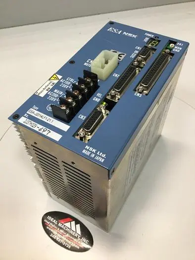 Used NSK M-ESA-J2014LF1 Servo Drives Michigan US | Ideal Machinery #1277181