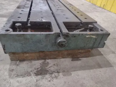 138" X 30" X 6.25" T-SLOTTED LAYOUT PLATE / TABLE: STOCK #23626
