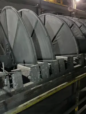 3.2 m x 10 disc - Dewatering Disc Filter w/ Agitators