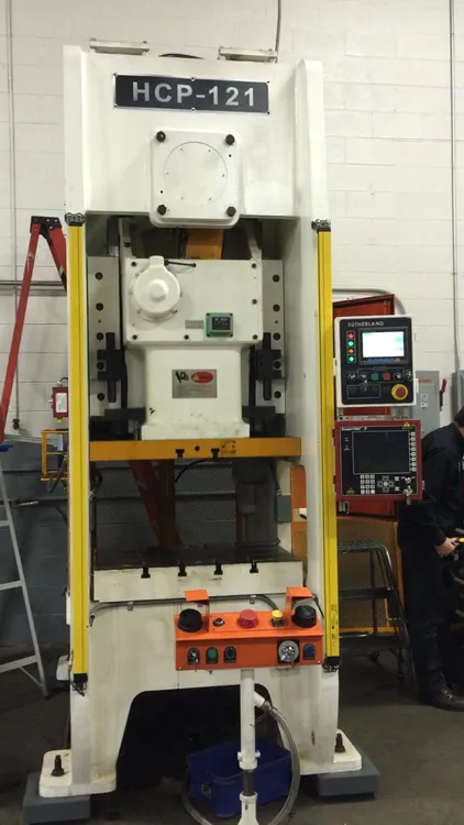 Used 2013 SUTHERLAND HCP-121 Straight Side Presses Michigan US | Heritage Machinery LLC #183437
