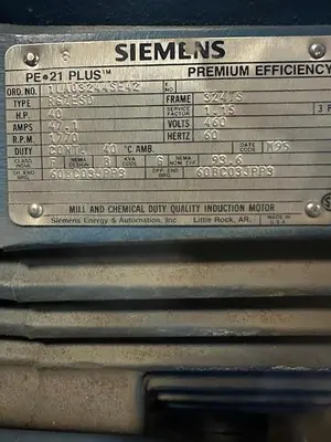 New | in-Stock SIEMENS INDUCTION MOTOR A.C. Motors Ohio US | Surplus Asset Holdings #1187492