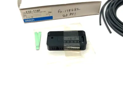 USED OMRON PHOTOELECTRIC SWITCH FIBER UNIT DUAL-CHANNEL