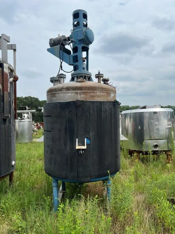 600 Gallon Stainless Steel Jacketed Mix Tank