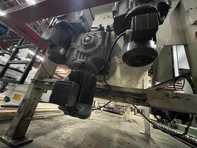 Approx. 150 cu/ft Bin Agitator, (2) Mixing Augers, (1) Discharge Auger