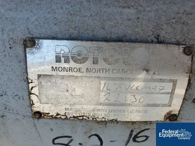USED Rotolock 8" Rotolock Rotary Air Lock