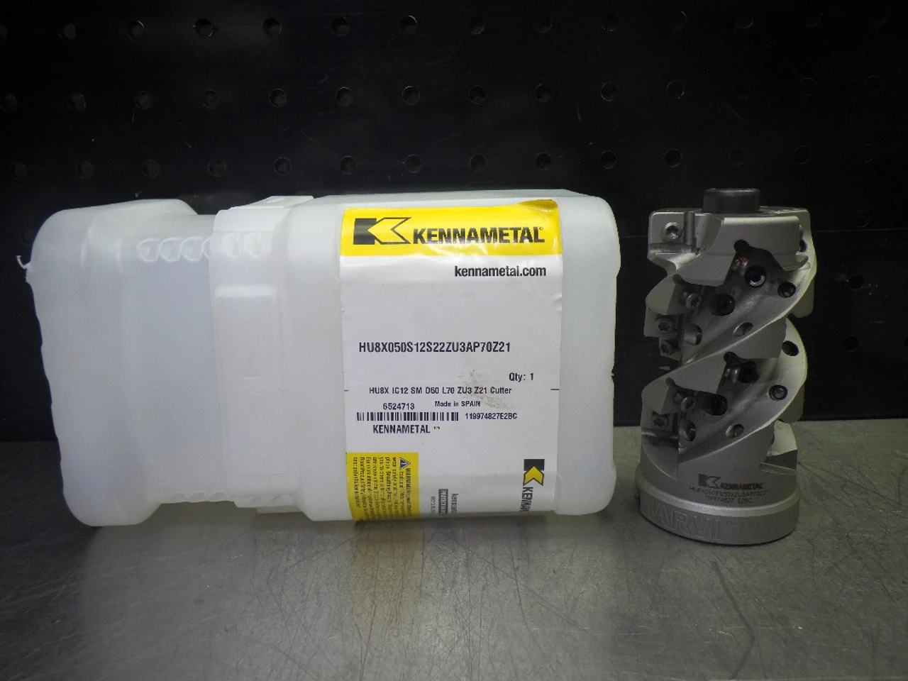Kennametal/Harvi 50mm 3 Flute Milling Cutter HU8X050S12S22ZU3AP70Z21 (LOC2273A)
