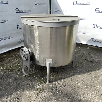 890L S/S Open Top Vertical Mixing Tank