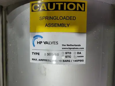 USED 2014 HP VALVES/KEY VALVE TECHNOLOGIES 350/55