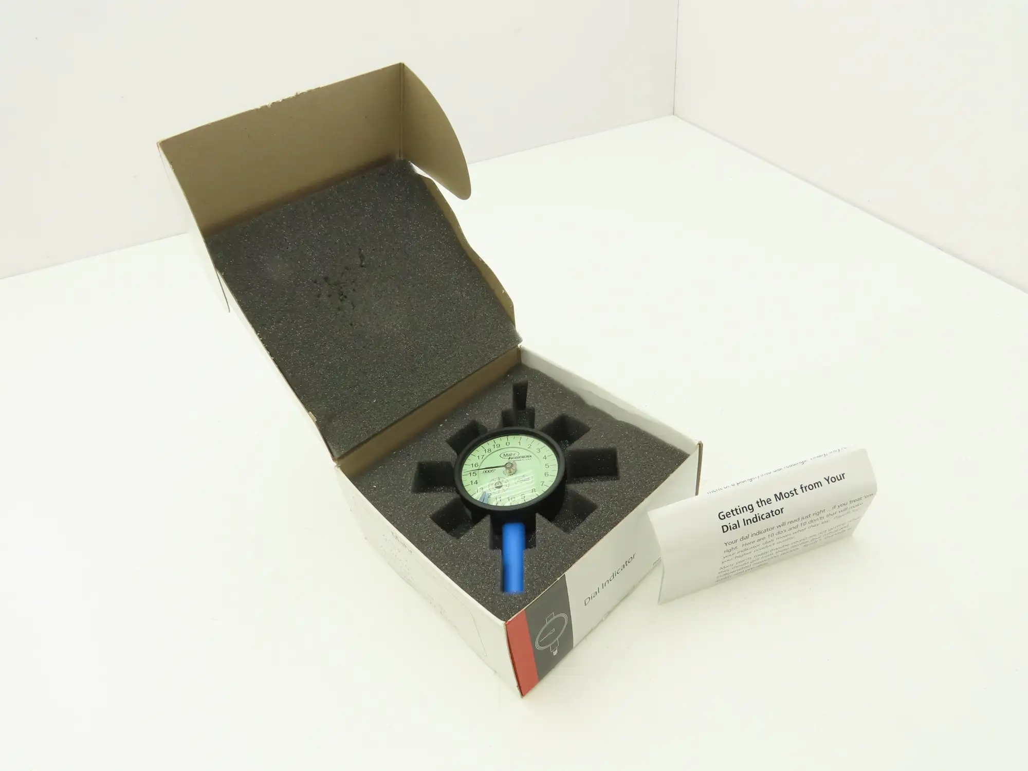 Mahr Federal 2014810 23Q-RC MarCator Dial Drop Indicator 0-20 .050"Span .0005"