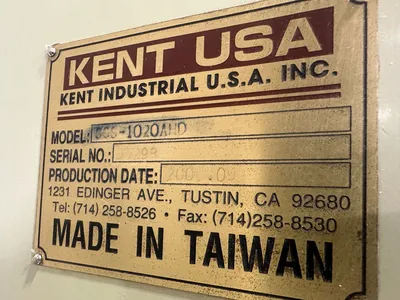 KENT SGS-1020 AHD Grinders, Surface, Recip. | Great American Equipment Company (10)