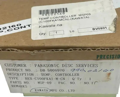 NEW RKC C100FKA1-M TEMP CONTROLLER REX-C100FKA1-M C100FKA1M
