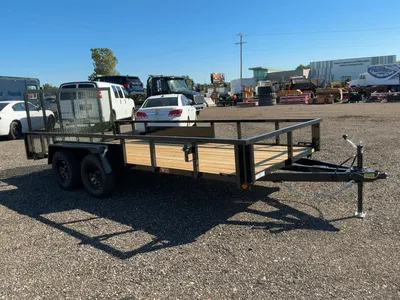 Used 2027 INTERSTATE 16' TANDEM AXLE Cargo Trailers Michigan US | Miedema Asset Management Group #1483952