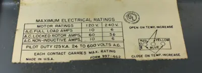 USED JOHNSON CONTROL A19ABC-966