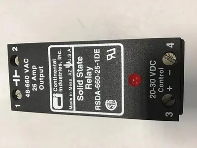 USED CONTINENTAL INDUSTRIES RSDA-660-25-1DE