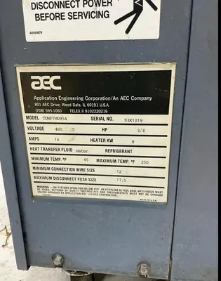 USED AEC TDWF7M0954