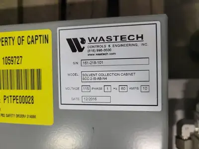 USED 2016 WASTECH ENGINEERING SCC-2-IS-AB-N4