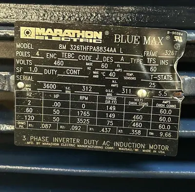 USED MARATHON 8M326THFPA8834AAL