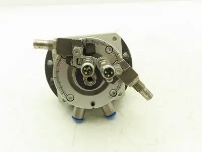Festo DSM-12-270 P-FW-CC Double Acting Semi-Rotary Vane Actuator W/ Metal Stops