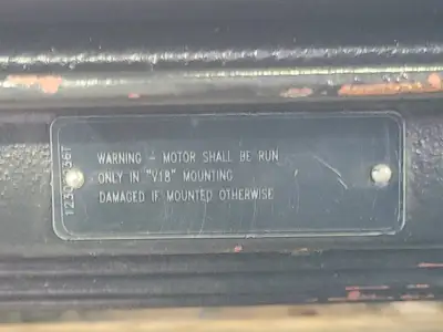 15 hp, 230/460 Volts, 3520 RPM, 254TC, Electric Motor