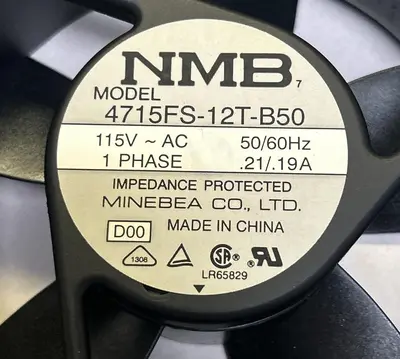 Used NMB 4715FS-12T-B50 Miscellaneous Equipment (Electrical & Power) | Surplus Asset Holdings #1194197