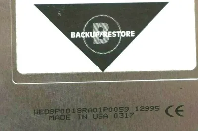 NEW DOMINO CODING SOLUTIONS WED8P001SRA01P0059 12995 BACKUP RESTORE CARD
